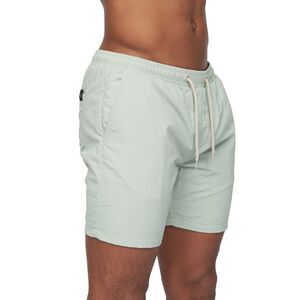 Duck and Cover Mens Gathport Swim Shorts / Sage